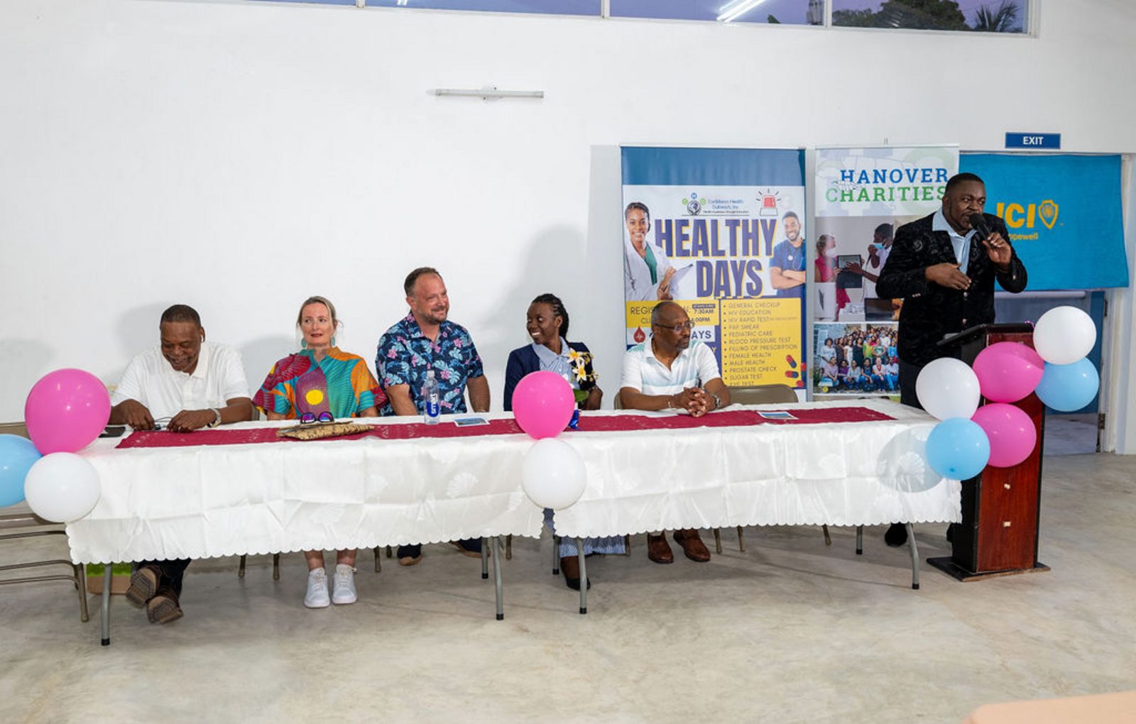 Health Week 2025 closing ceremony head table