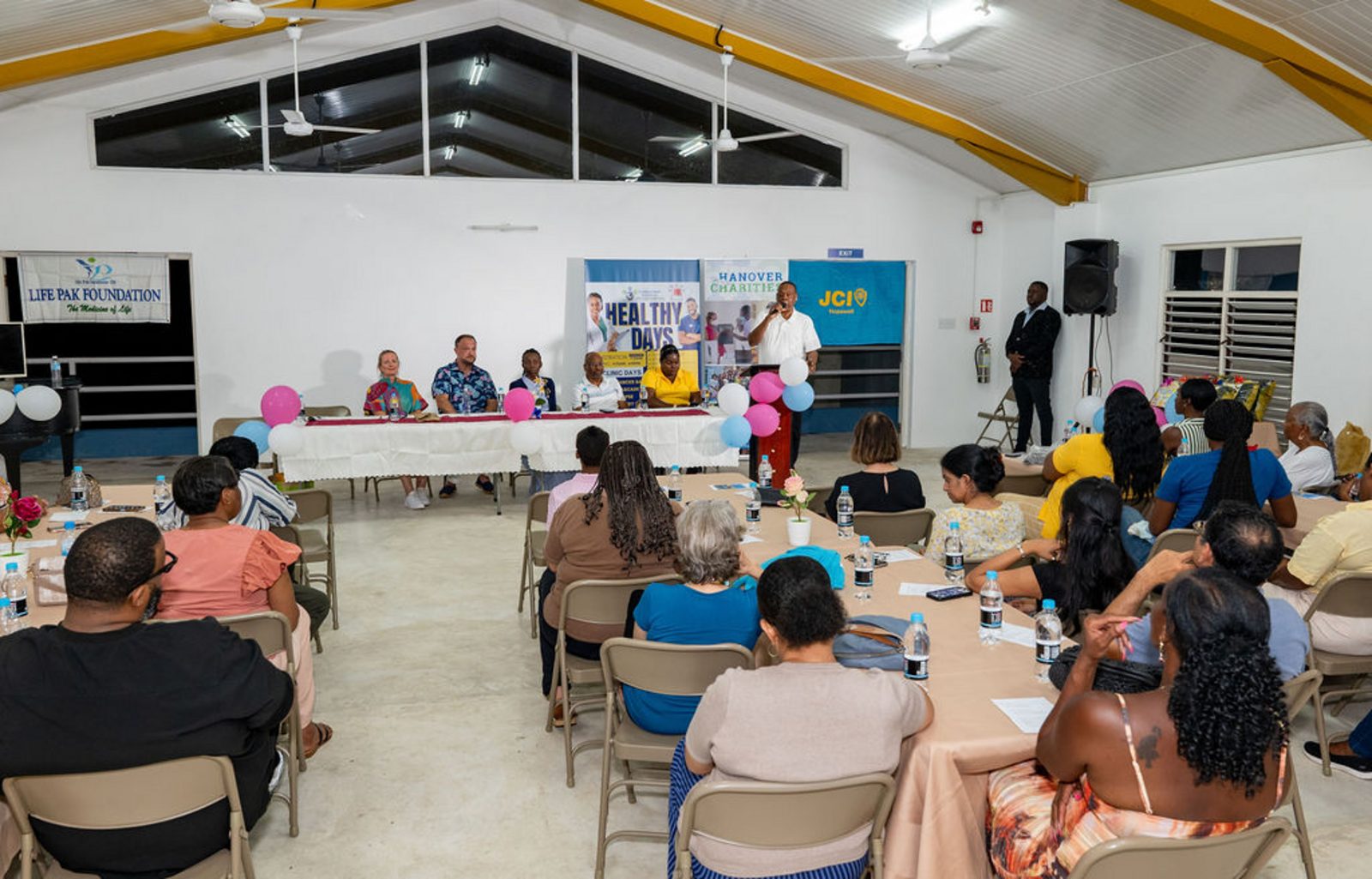 Health Week 2025 closing ceremony full room