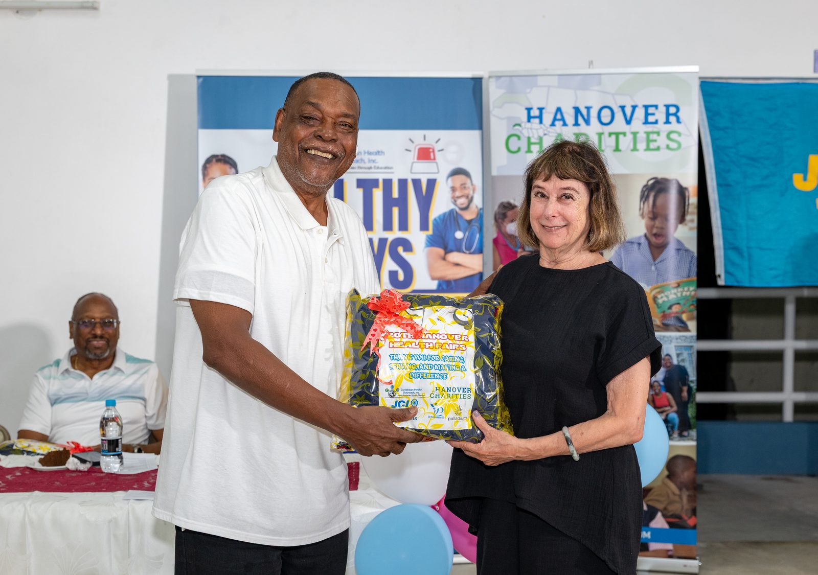 CHO Healthy Days appreciation gift presentation