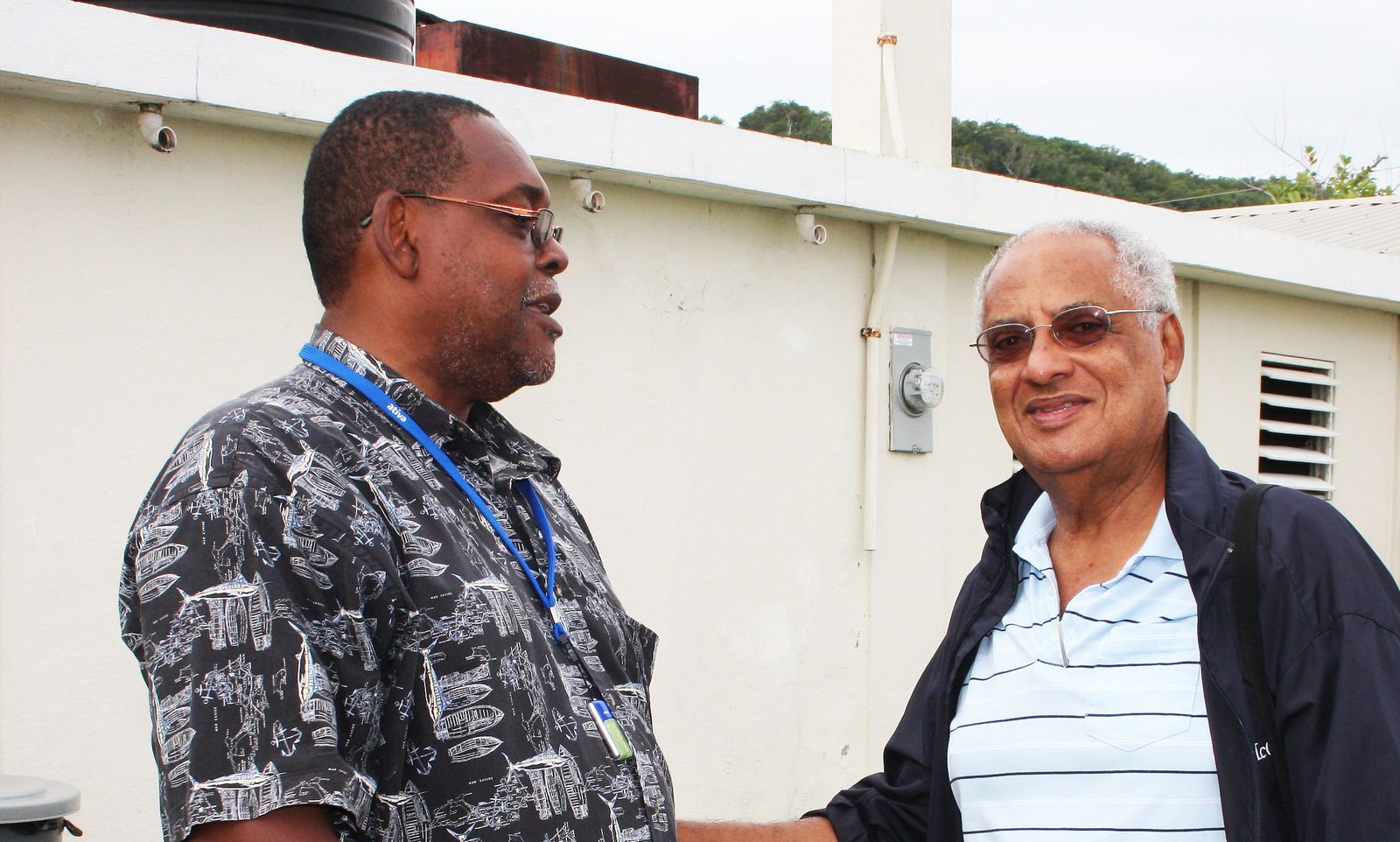 CHO mission team greeting Jamaica